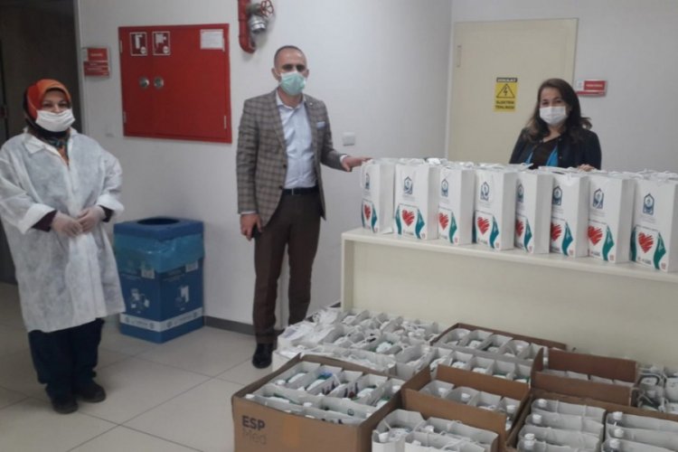 Bursa Yıldırım Belediyesi'nden Covid-19 hastalarına destek