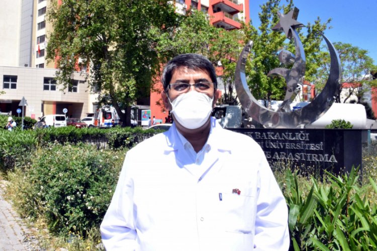 Koronavir&uuml;s&uuml; yenen profes&ouml;r g&ouml;revine d&ouml;nd&uuml;
