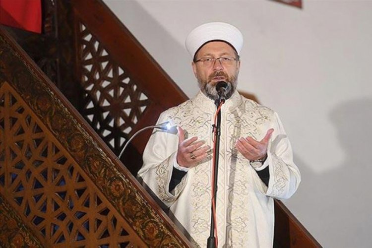 Diyanet İşleri Başkanı Ali Erbaş'a destek geldi