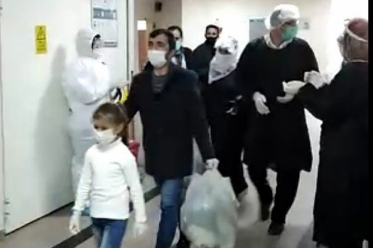 Tedavisi tamamlanan 7 kişi taburcu oldu