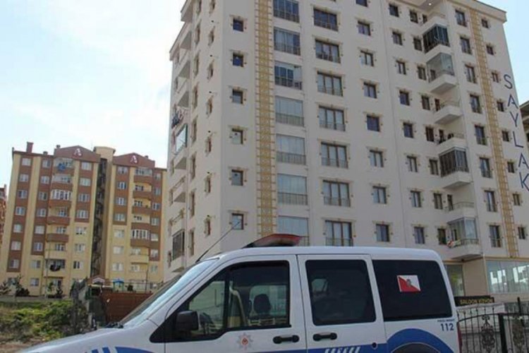 Kayseri'de 8 katlı apartmana karantina