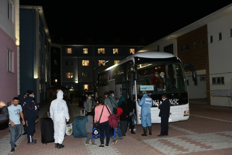 Karantina s&uuml;resini tamamlayan 314 kişi evlerine g&ouml;nderildi