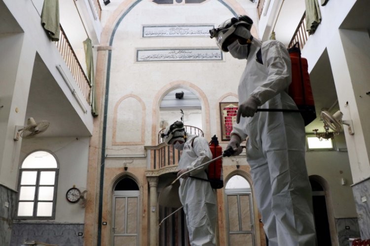 İdlib'de koronavir&uuml;se karşı &ouml;nlemler artırıldı