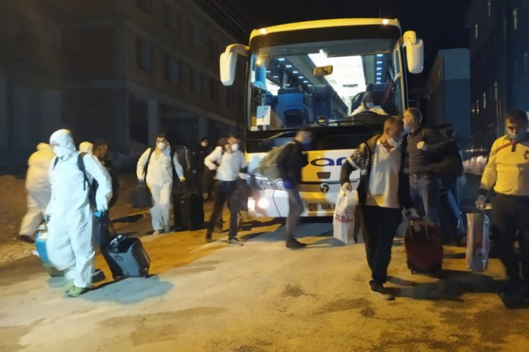 Irak'tan getirilen 149 T&uuml;rk iş&ccedil;isi yurda yerleştirildi