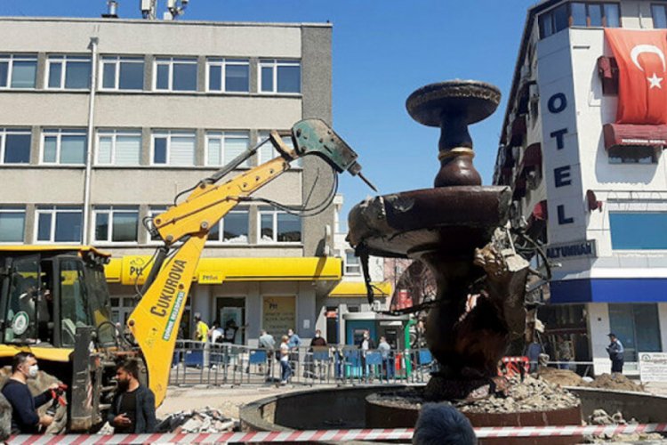 Edirne'nin 'Sevda &Ccedil;eşmesi' yıkıldı!