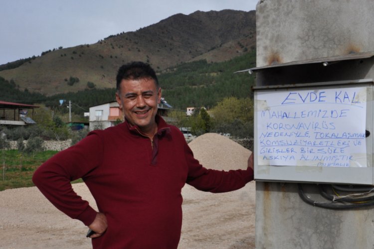 Mahallede tokalaşmak ve komşu ziyaretleri ertelendi