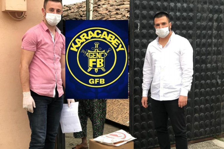 Bursa Karacabey Gen&ccedil; Fenerbah&ccedil;eliler 1907 pide dağıttı
