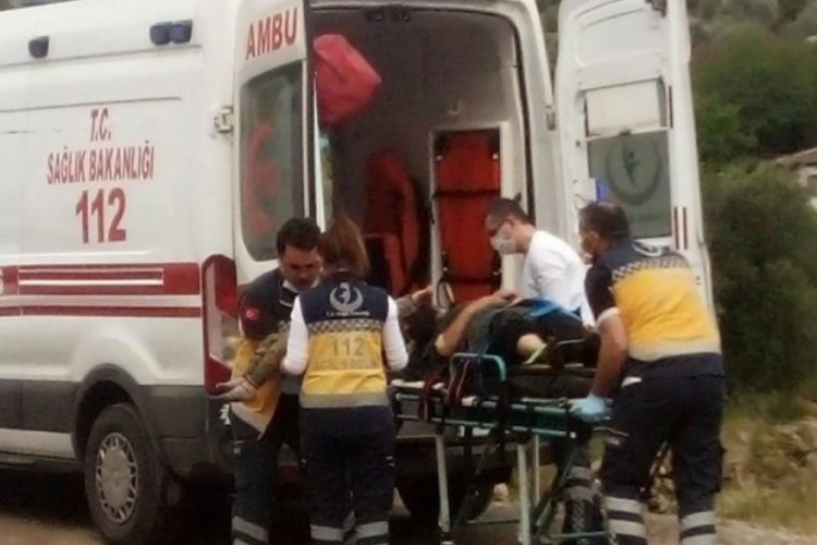 Yıldırım d&uuml;şmesi sonucu aynı aileden 1'i &ccedil;ocuk 3 kişi yaralandı