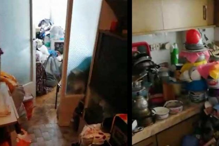 K&ouml;t&uuml; kokular gelen daireden 4 kamyon &ccedil;&ouml;p &ccedil;ıktı