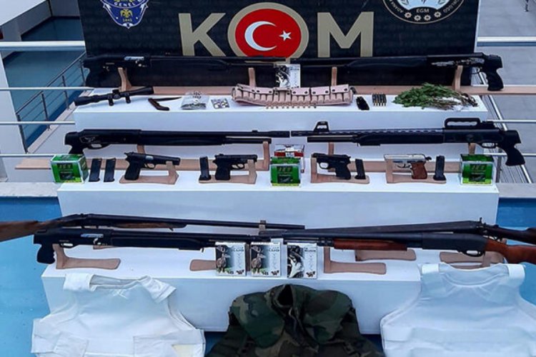 Silah ka&ccedil;ak&ccedil;ılarına operasyon: 10 g&ouml;zaltı
