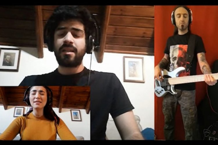 Kıbrıslı Rumlar'dan t&uuml;rk&uuml;l&uuml; barış mesajı