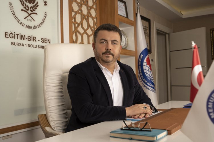 Bursa-Eğitim Bir-Sen Bursa 1 No'lu Şube Başkanı Acar'dan 1 Mayıs mesajı