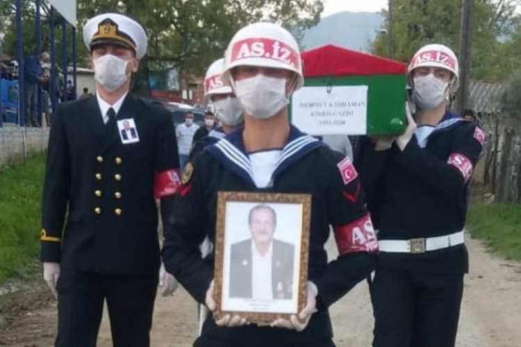 &Ccedil;anakkale'de Kıbrıs gazisi Kahraman, son yolculuğuna uğurlandı