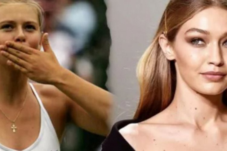 Maria Sharapova ve Gigi Hadid tenis ma&ccedil;ında karşılaşacak!