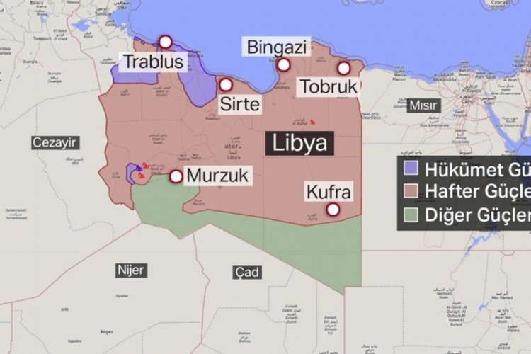 Libya'nın Murzuk kentinin askeri konseyi Libya h&uuml;k&uuml;metine desteğini a&ccedil;ıkladı