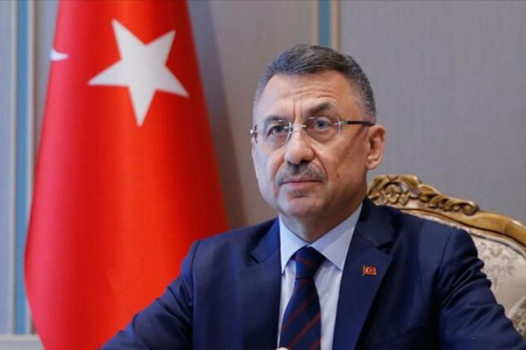 Fuat Oktay'dan şehit askerler i&ccedil;in başsağlığı mesajı
