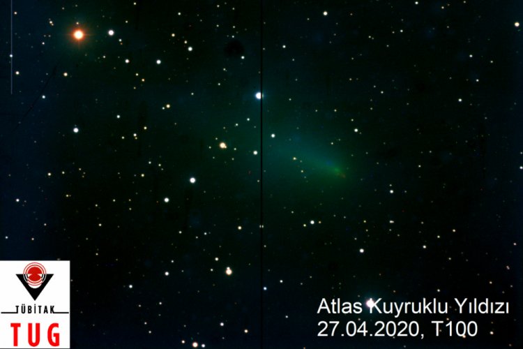 Atlas Kuyruklu Yıldızı g&ouml;r&uuml;nt&uuml;lendi