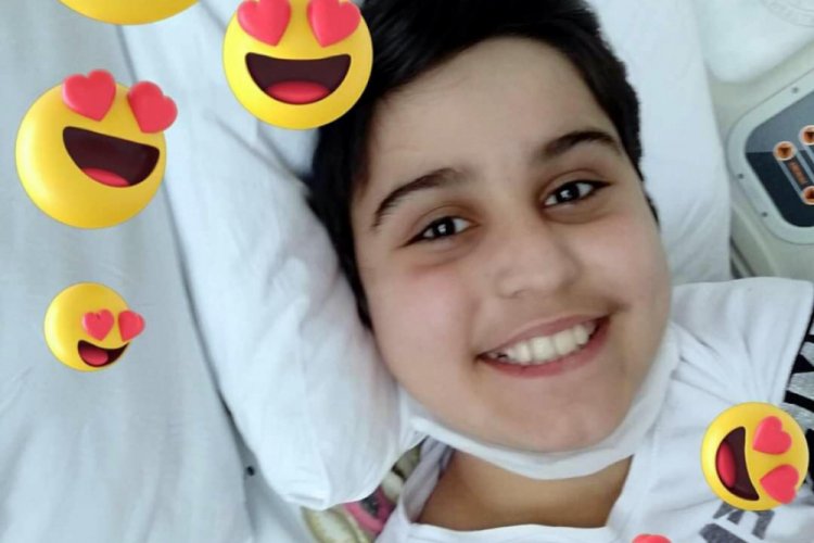 L&ouml;semi hastası Burak'a &ouml;ğretmenleri ve arkadaşlarından destek