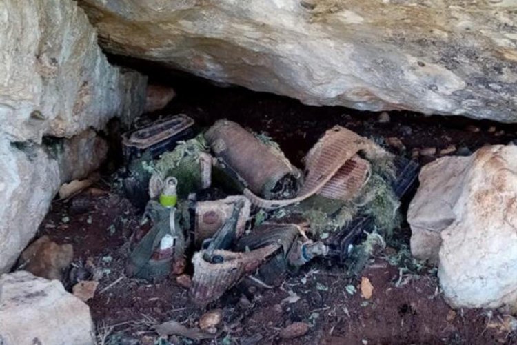 2 el bombası ve m&uuml;himmat ele ge&ccedil;irildi