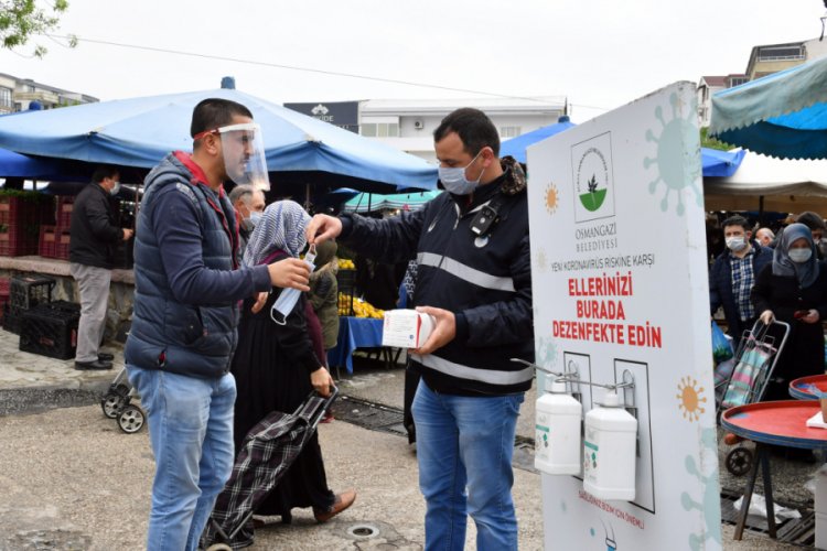 Bursa'da pazar yerlerindeki denetimler &uuml;st seviyede