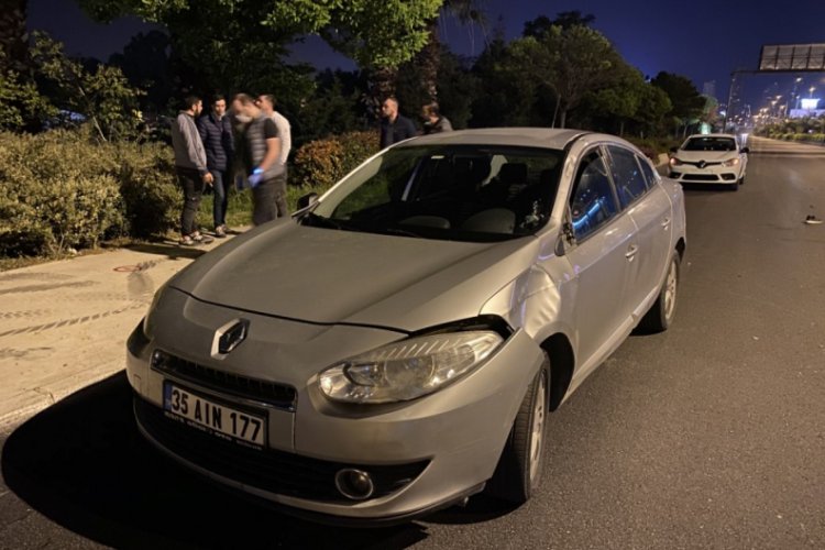 Otomobilin &ccedil;arptığı yaya yaralandı