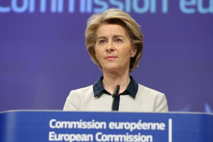 AB Komisyonu Başkanı von der Leyen'den Cumhurbaşkanı Erdoğan'a teşekk&uuml;r