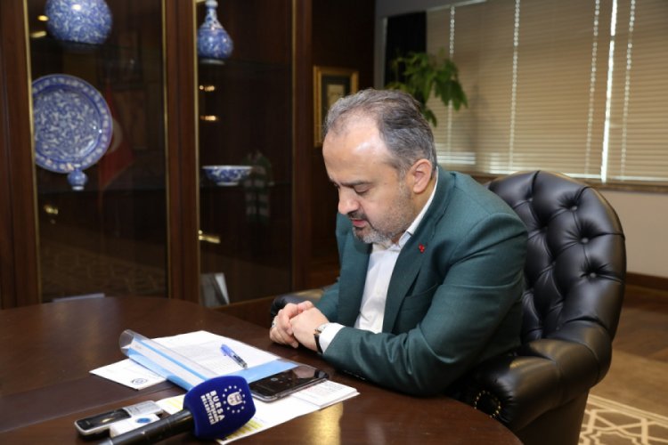 Bursa'da 65 yaş &uuml;st&uuml; vatandaşlara Ramazan tebriği