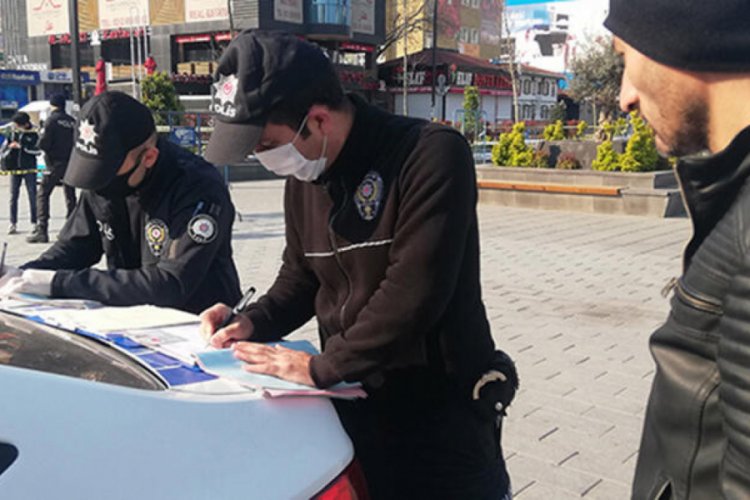 Bartın'da bin 505 kişiye 1 milyon 878 bin 730 lira para cezası