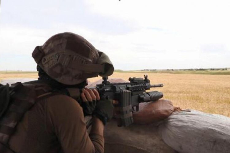Tel Abyad'da asker ve polis teyakkuz halinde