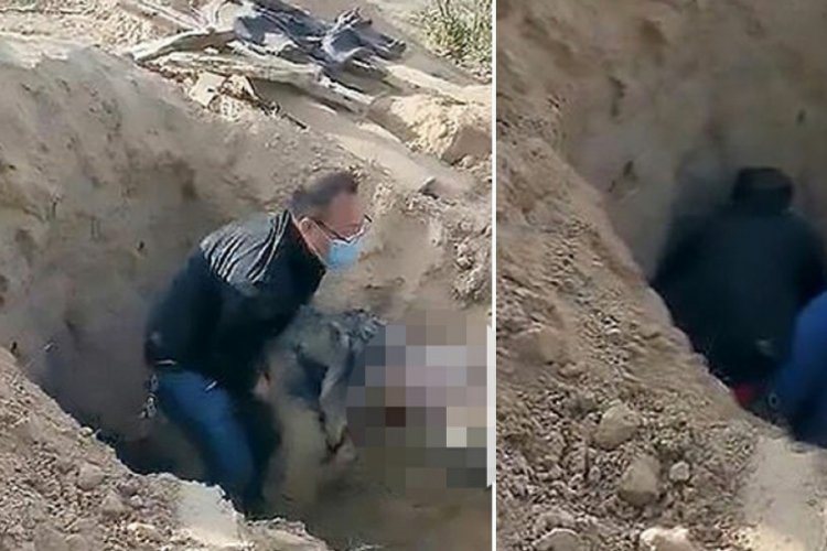 &Ccedil;in'de engelli annesini diri diri g&ouml;md&uuml;, kadın 3 g&uuml;n sonra kurtarıldı