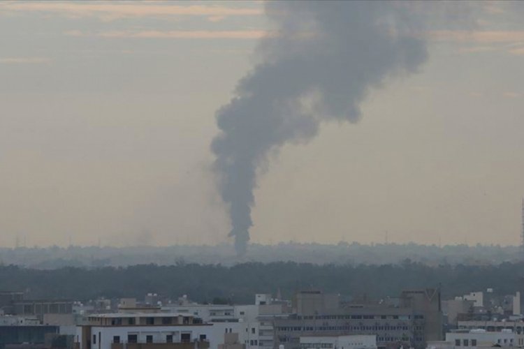 Libya Ordusu, Hafter milislerine m&uuml;himmat taşıyan kargo u&ccedil;ağını vurdu