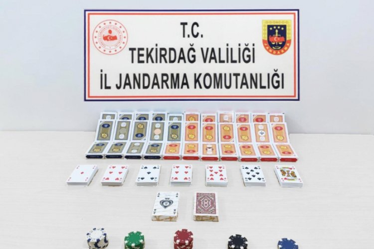 Kumar operasyonu: 15 kişiye 68 bin lira ceza