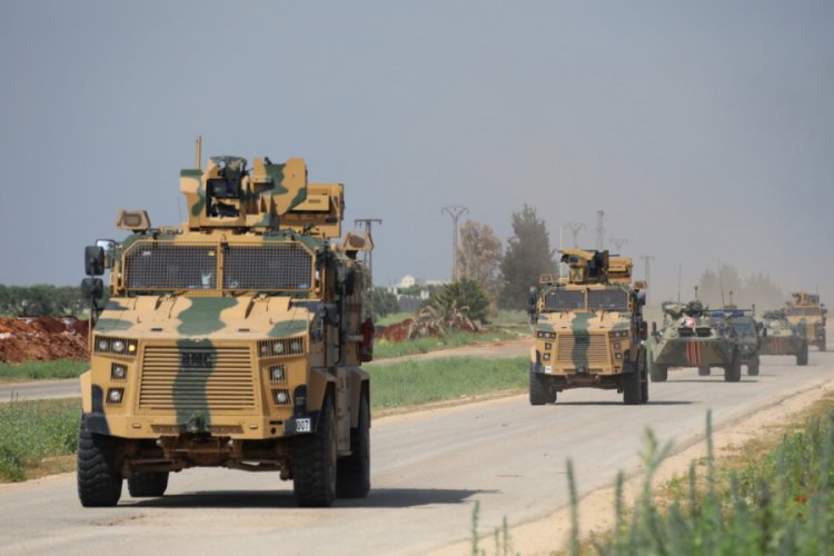 MSB: İdlib'de 9'uncu T&uuml;rk-Rus Birleşik Kara Devriyesi icra edildi