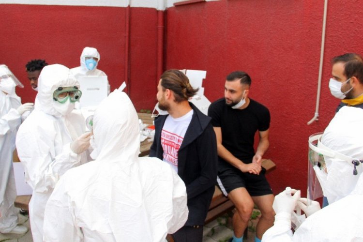 Hatayspor'a korona vir&uuml;s testi yapıldı