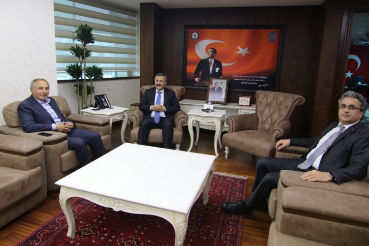 Bursa İMSİAD Başkanı Andı&ccedil;'tan İl Emniyet M&uuml;d&uuml;r&uuml; Dursun'a ziyaret