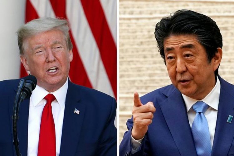 Trump ve Abe, Covid-19'a karşı aşı geliştirmede iş birliği kararı aldı