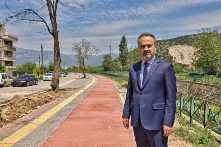 Bursa'da Mandıras Deresi &ccedil;evresi d&uuml;zenleniyor