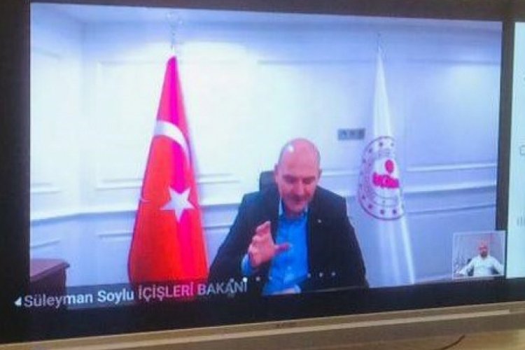 Bursa İl Dernekleri Federasyonu İ&ccedil;işleri Bakanı Soylu'yu konuk etti