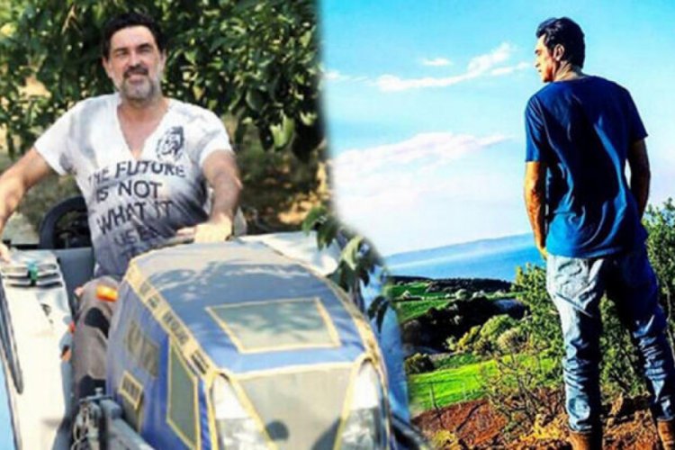 Burak Hakkı anneannesiyle bakla ayıkladı