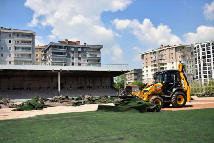 Bursa Fidyekızık Spor Tesisleri yenileniyor