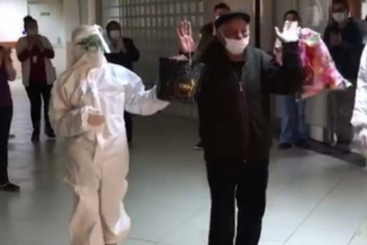 72 yaşında vir&uuml;s&uuml; yendi!