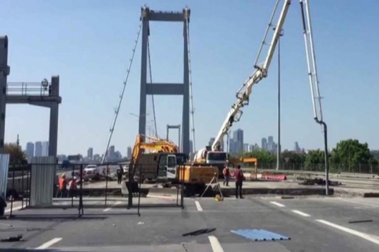15 Temmuz Şehitler K&ouml;pr&uuml;s&uuml;'ne yeni sistem