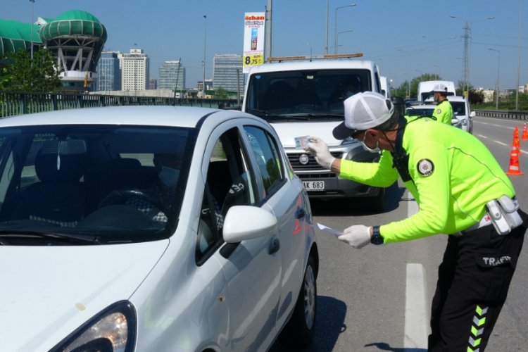 Bursa'da kısıtlamayı ihlal eden 742 kişiye ceza