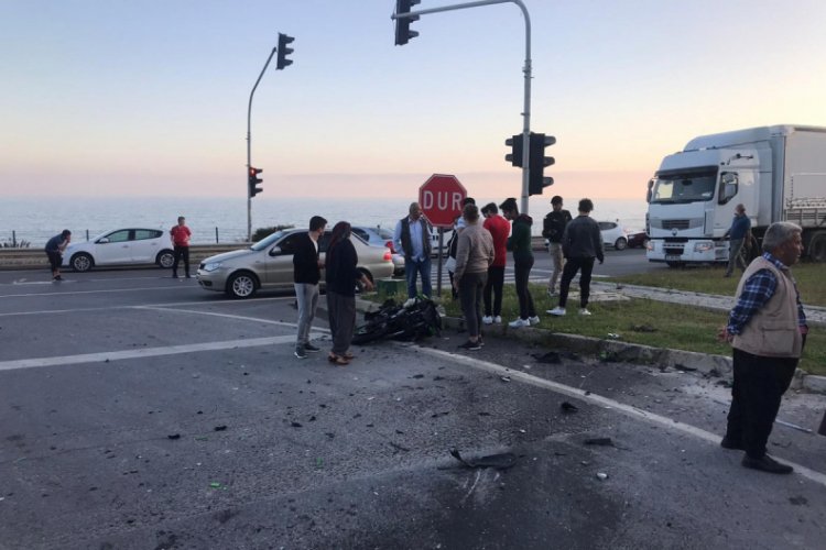 Havada taklalar atıp metrelerce ileri u&ccedil;tu
