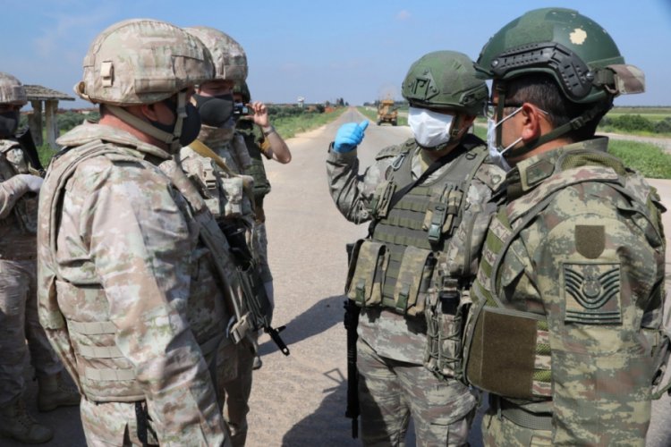 10'uncu T&uuml;rk-Rus Birleşik Kara Devriyesi icra edildi