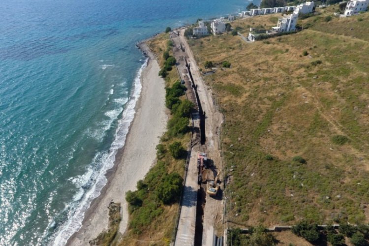 Bodrum'un 120 milyon liralık yatırımı devam ediyor