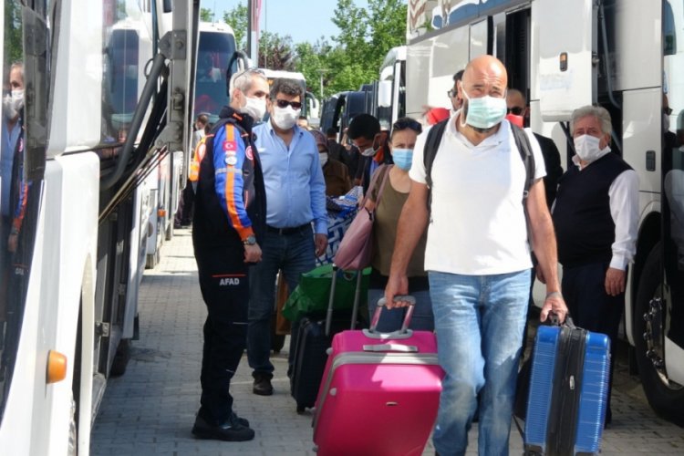 Bursa'da bin 205 kişi karantina yurtlarında kaldı