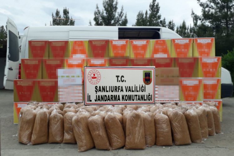 Şanlıurfa'da 1 milyon 500 bin ka&ccedil;ak makaron bulundu
