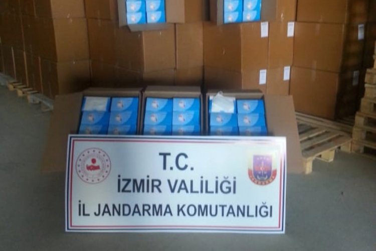Milyonlarca cerrahi maske ele ge&ccedil;irildi