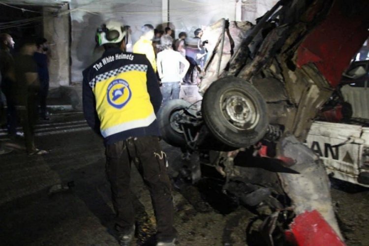 Afrin'de SMO komutanın aracına yerleştirilen bomba patladı